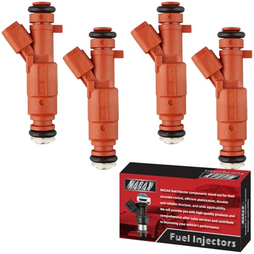 MACAX Set of 4 Fuel Injectors 35310-2E000 Replacement Compatible with ...