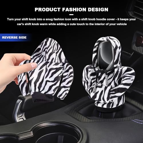Kutyun Universal Hoodie Car Gear Shift Cover, Funny Shifter Hoodie, Most Car Gear Shift Levers