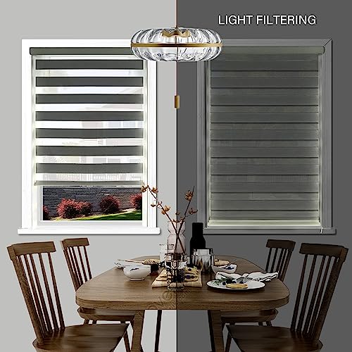Upgrade Your Home With Smart And Functional Jogney Remote Control Motorized Zebra Blinds: Alexa, Google Home, And Siri Compatible. Made In The Usa. #TOP5
