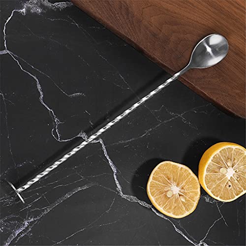 Set coctelera y kit bartender acero inoxidable 12 piezas miniatura 4