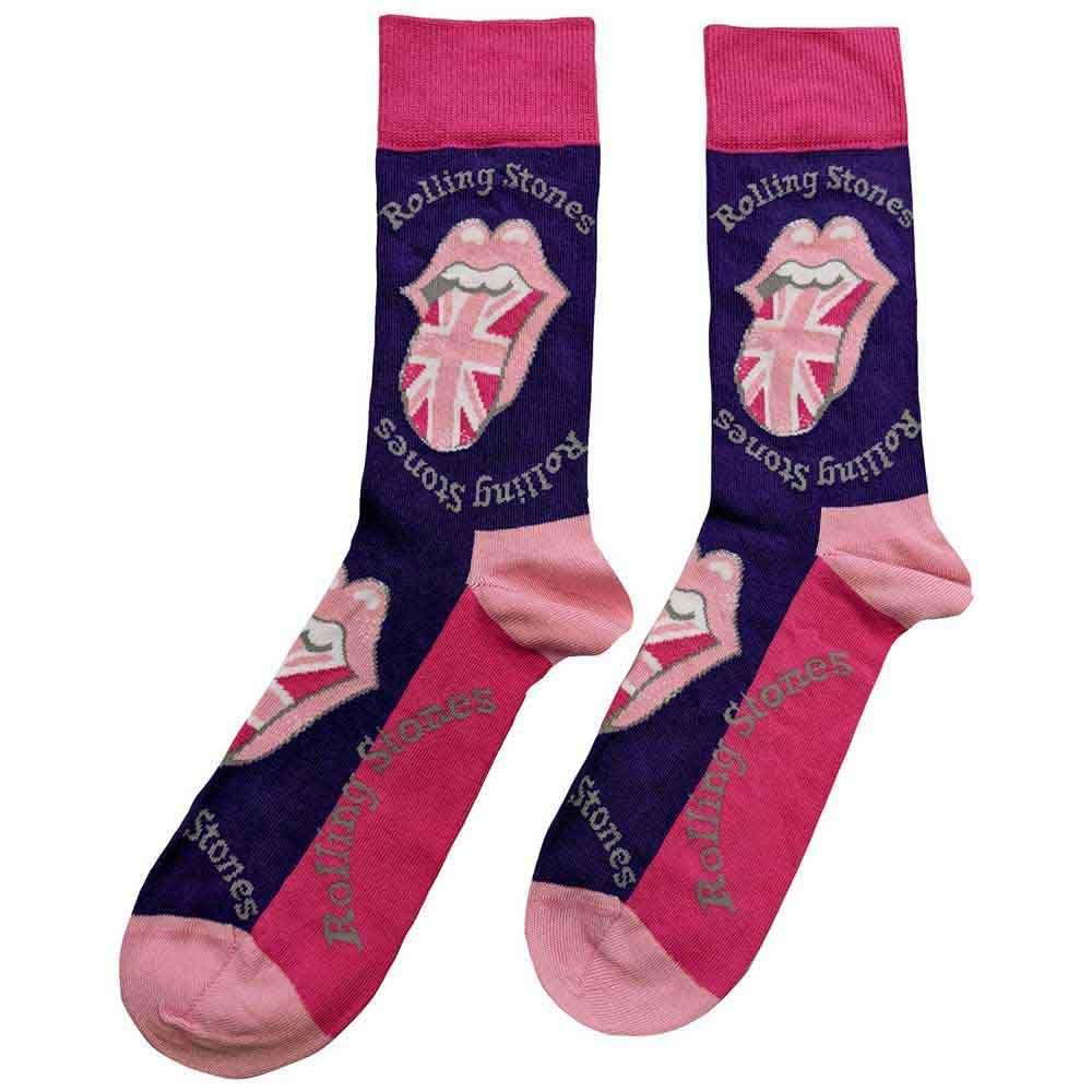 The Rolling Stones Ankle Socks UK Tongue Official Unisex Ankle UK SIZE 7-11 One Size