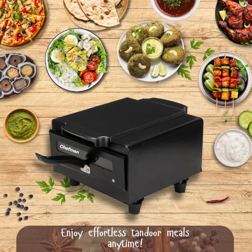 Image of Chefman Electric Tandoor With Accessories Set (Black)