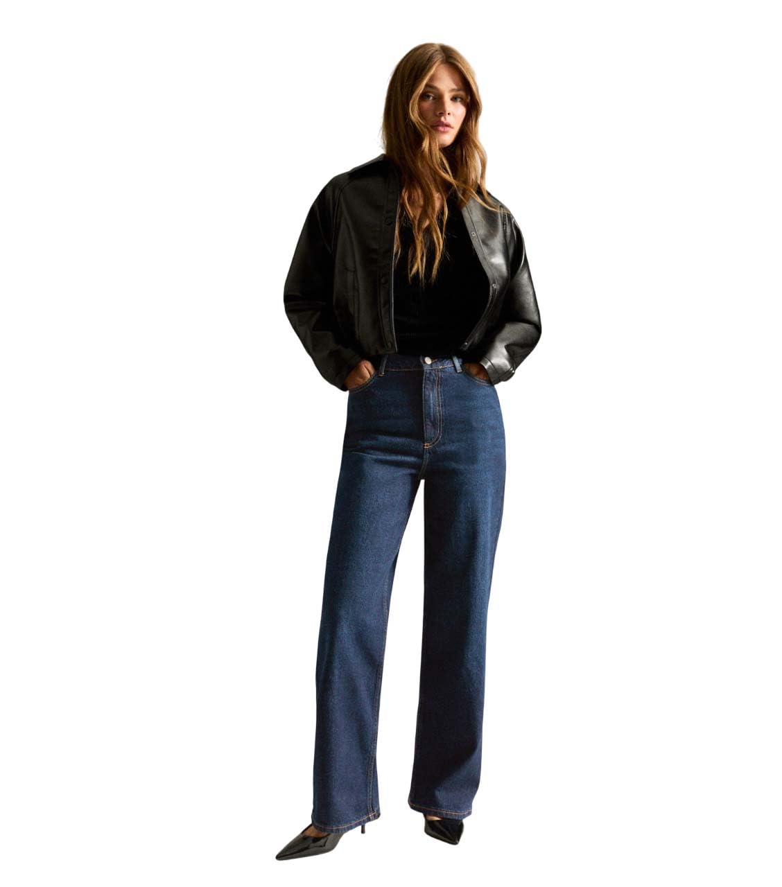 kotty Women’s Mid Rise Straight Fit Classic Regular Fit Denim Stylish Casual Wear Fashion Jeans-picture-29