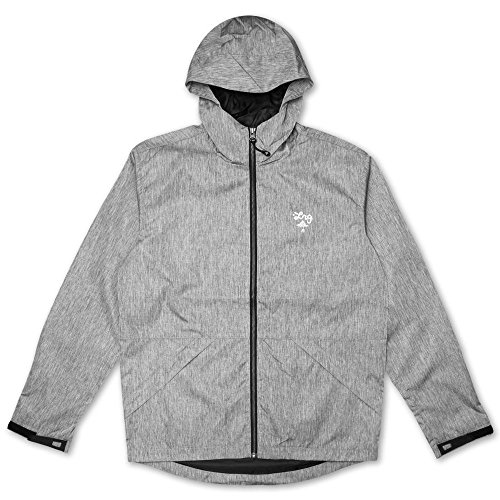 LRG RC Windbreaker Jacket Grey Black