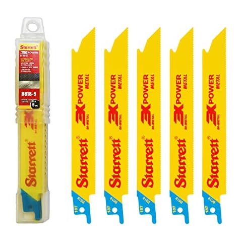Starrett 5-Piece Metal Cutting Saw Blades Cover