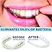 CUSTMBITE All Natural Dental Appliance Cleaner, Made in USA, Dentures, Retainers, & Mouthguards, No Harsh Chemicals