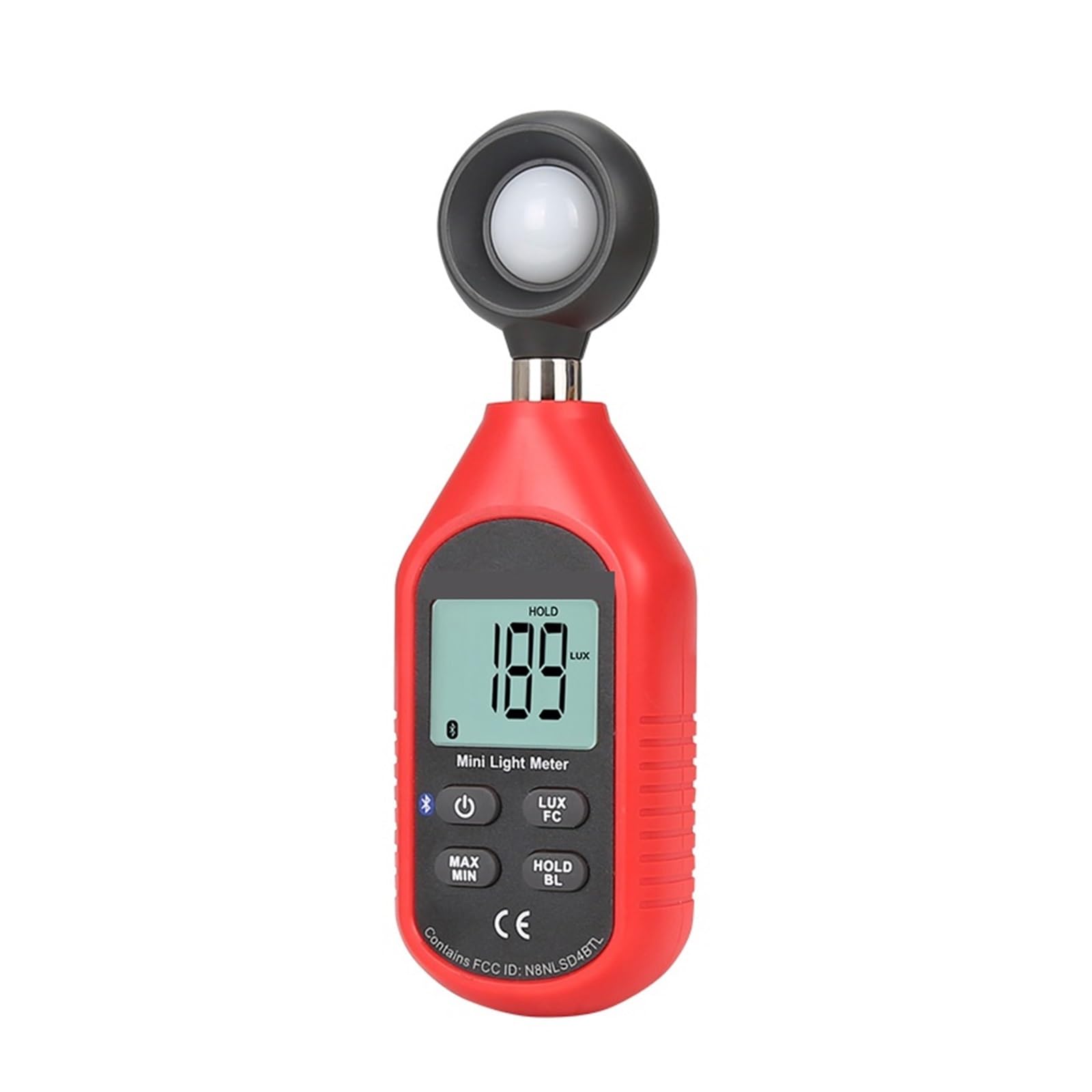 Luxómetro, Mini Medidor De Luz Digital Luxmeter Lux FC Equipo De Prueba Ambiental Iluminómetro De Mano