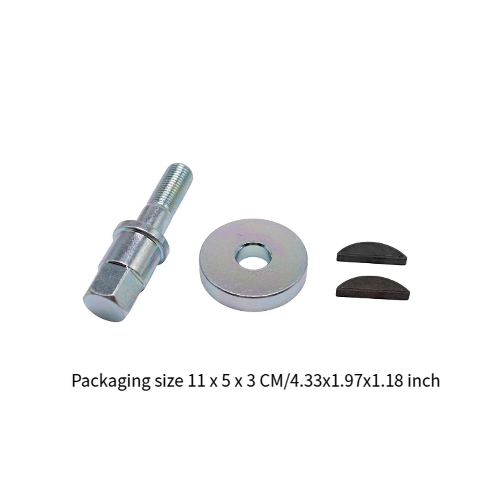 Set Di Bulloni Della Puleggia Manovella Pezzi Ricambio Chiave Woodruff Adatta Per L200 K74 Kit cilindro pistone motore
