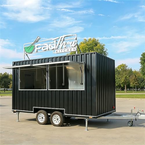 Heavy-Duty Mobile Coffee Trailer