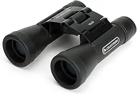 Celestron Binóculo UpClose G2 16x32 – Ótica multi-revestida para observação de pássaros, vida selvagem, cenário e caça – Binóculo de prisma de teto para iniciantes – inclui estojo de transporte macio