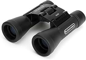 Celestron Binóculo UpClose G2 16x32 – Ótica multi-revestida para observação de pássaros, vida selvagem, cenário e caça – Binóculo de prisma de teto para iniciantes – inclui estojo de transporte macio