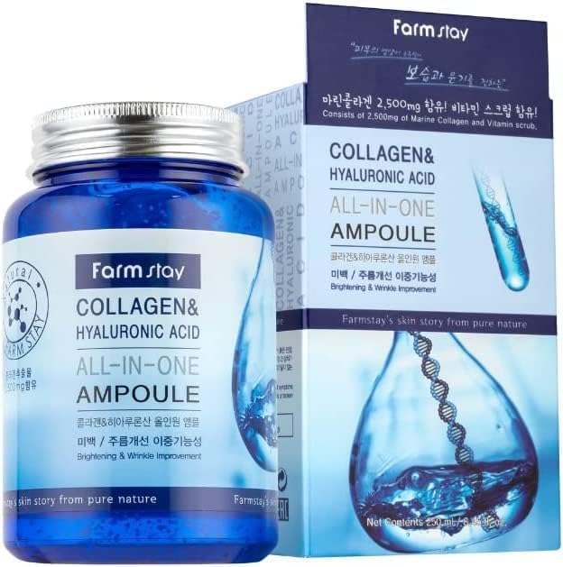 Farm Stay All-ln-One Collagen & Hyaluronic Ampoule 250ml - Image 2