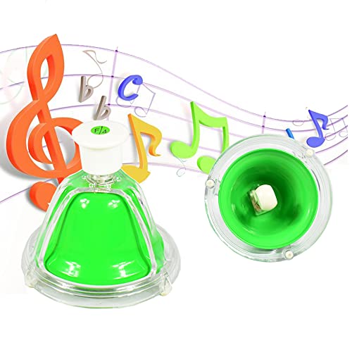 Voodans Hand Bell Set 8 Notes Diatonic Desk Bells Early Education Music Bells Musical Enlightenment Instrument #TOP2