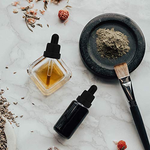 Lurrose Conta- gotas de vidro de 15 unidades de substituição de conta- gotas de vidro DIY para garra