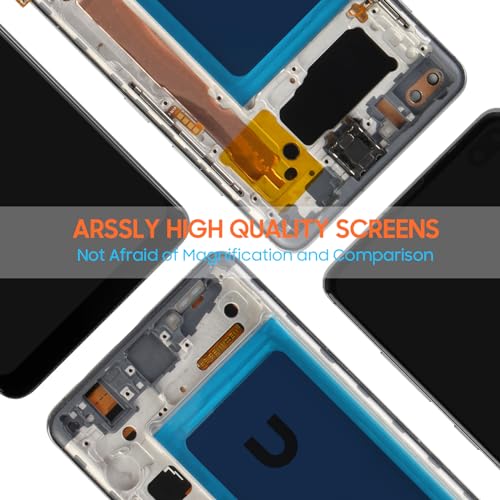 for Samsung Galaxy S10 Plus Screen Replacement for Samsung s10+ LCD Display G975F G975U G975W 6.4" Touch Screen Digitizer Full Assembly with Frame (Black Without Fingerprint Function) by ARSSLY - Image 5