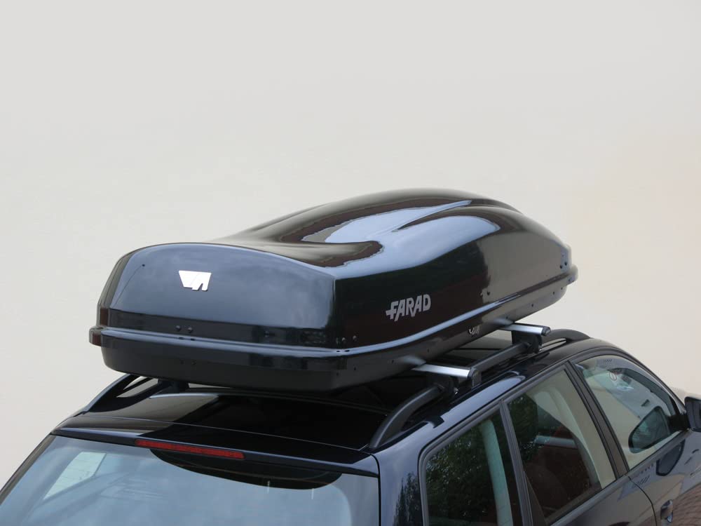 Housse Voiture Farad Coffre De Toit Marlin 680L Gris Coffre Toit