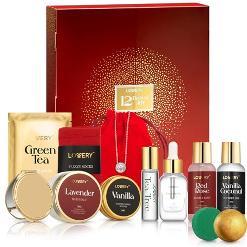 Birthday Gifts for Her, 12 Day Beauty Surprises,