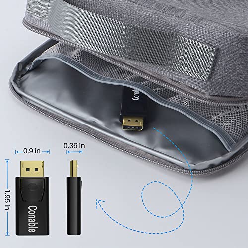Adaptador DisplayPort a HDMI 3 unidades, 4K Uni-Direccional miniatura 7