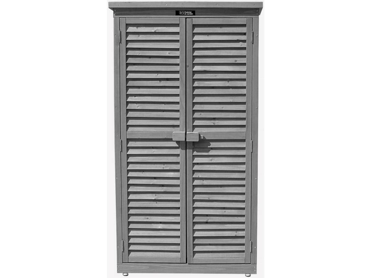 Armoire de Jardin Space - 87 x 46.5 x 160 cm - Anthracite