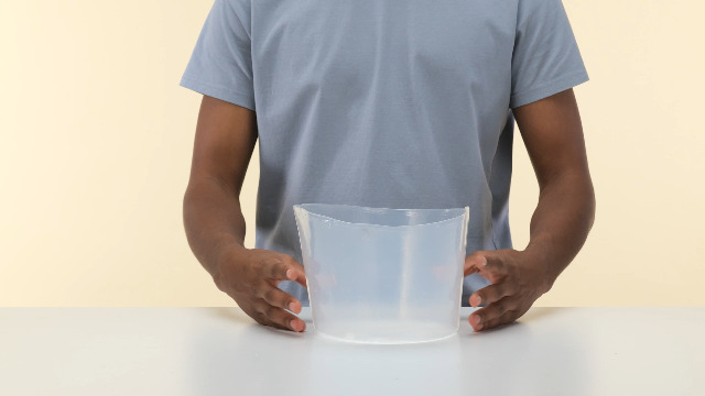 Flexibler Pflanztopf-Einsatz Transparent - Schutz Vor Wasserschäden 40x45 Cm