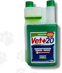 Desinfetante Bactericida Concentrado Cães Gatos Pet Casa 1 Litro Tira Cheiro Fezes e Urinas Herbal Lavanda Alfazema Limão Cravo (Herbal)