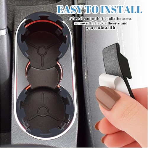 Set de 8 posavasos para portavasos de auto miniatura 7
