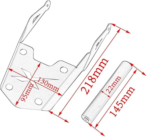 Miniatura 7 de Motorcycle Navigation GPS Bar Mount Bracket for Versys-X300 Versys X-300 X300 Versys X 300 Versys-X 300 VersysX300 KLE300 2017-2023 2022, 22mm