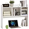 Ladder Desktop Shelf Desk Hutch 3-Tier For Computer Desk, Desktop - View #3