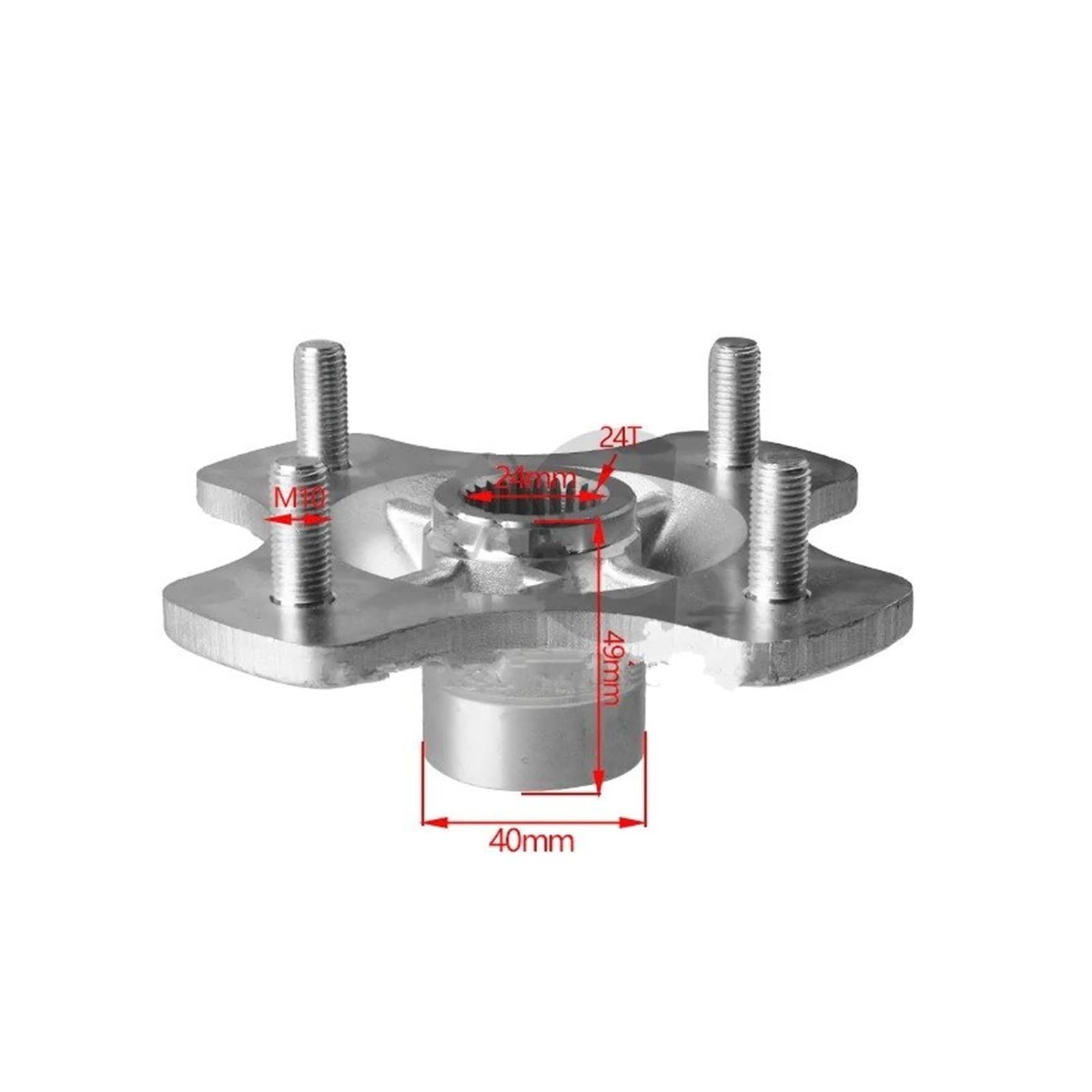 Cuscinetti Ruota Assembly per TRX420 Fe TRX420FM per Rancher 420 4X4 2007 2008 2009 2010 2011 2012 2013 ASSE Posteriore Adatto