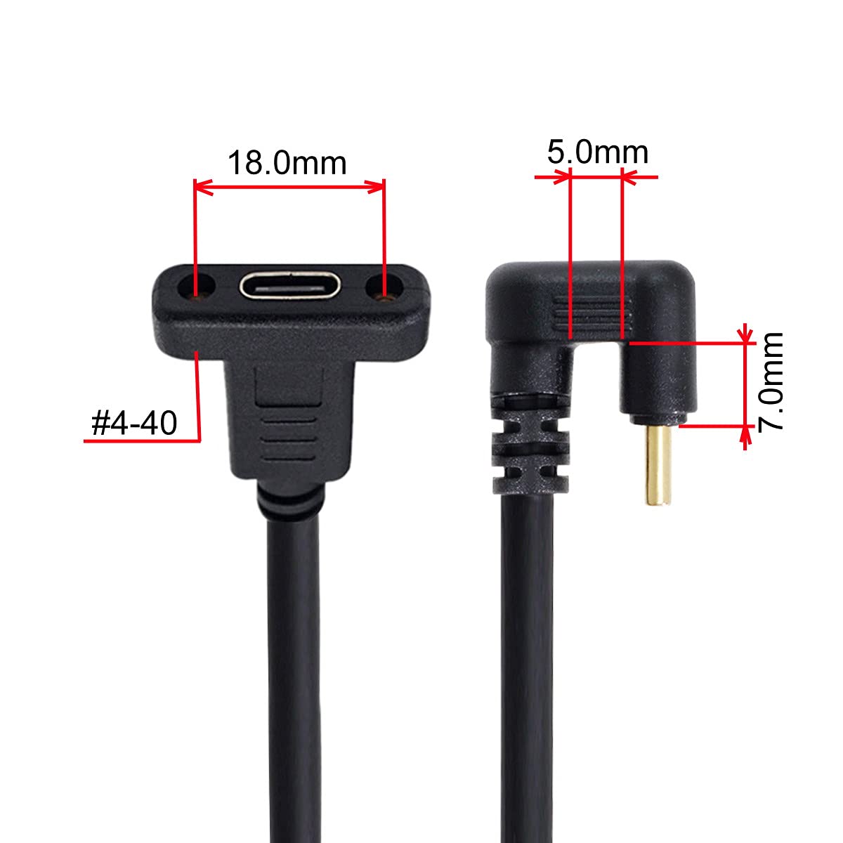 Amazon.co.jp: Cablecc180度U字型バックアングルUSB-CUSB3.1