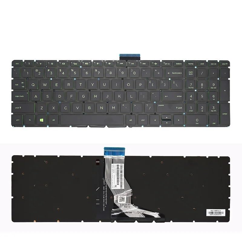 Clavier Espagnol-Russe HP 15-CC 15-CB TPN-Q193 rétroéclairé