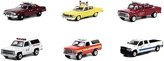 Greenlight Fire & Rescue Series 3 Diecast Car Set - Box of 6 Assorted 1/64 Scale Diecast Model Cars