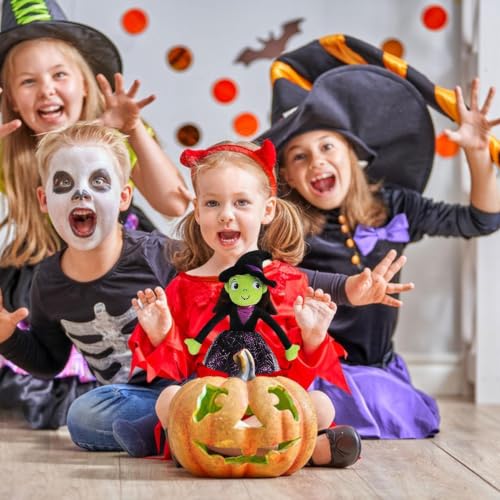 Peluche de Halloween y figura de felpa para decoración del hogar en fiestas y estantes 5