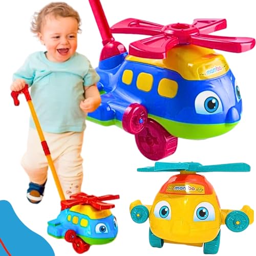 Helicóptero de Empurrar Push Plane