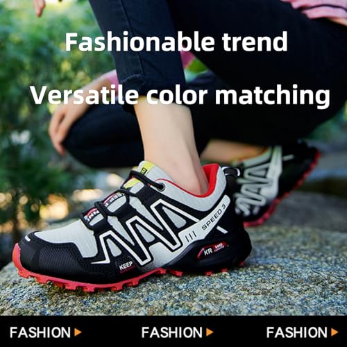 Hike Shoes for Men Women, Hike Orthopedic Balance Sneakers, Outdoor Breathable Lightweight Non-Slip Comfort Slip-On Hiking Sneakers3