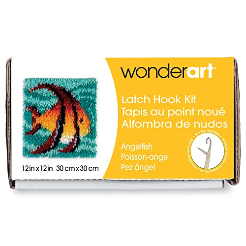 Image of Wonderart Latch Hook Yarn, Angel Fish