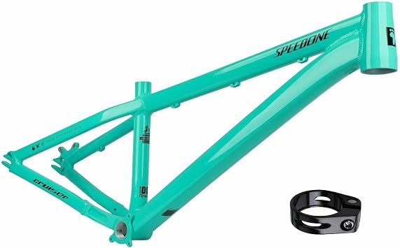 Dirt Jump Bike Frames 26er Aluminum Alloy Disc Brake Frame 12.4in Xc/Am Trail Hardtail Bike Frame Quick Release 10 * 135mm Qr External Routing