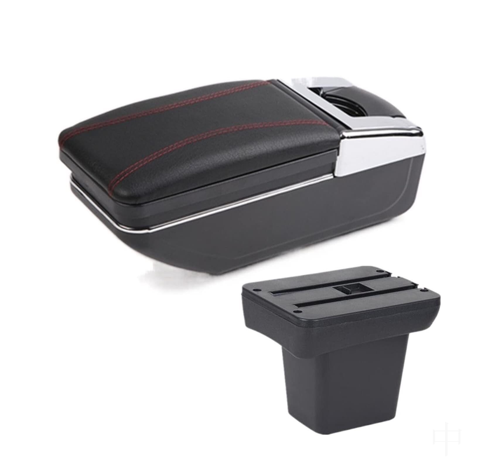 GTDTKGANAK Storage Box For Land For Rover For Freelander 2 Car Armrest Storage For Box With USB(A1 No Usb)