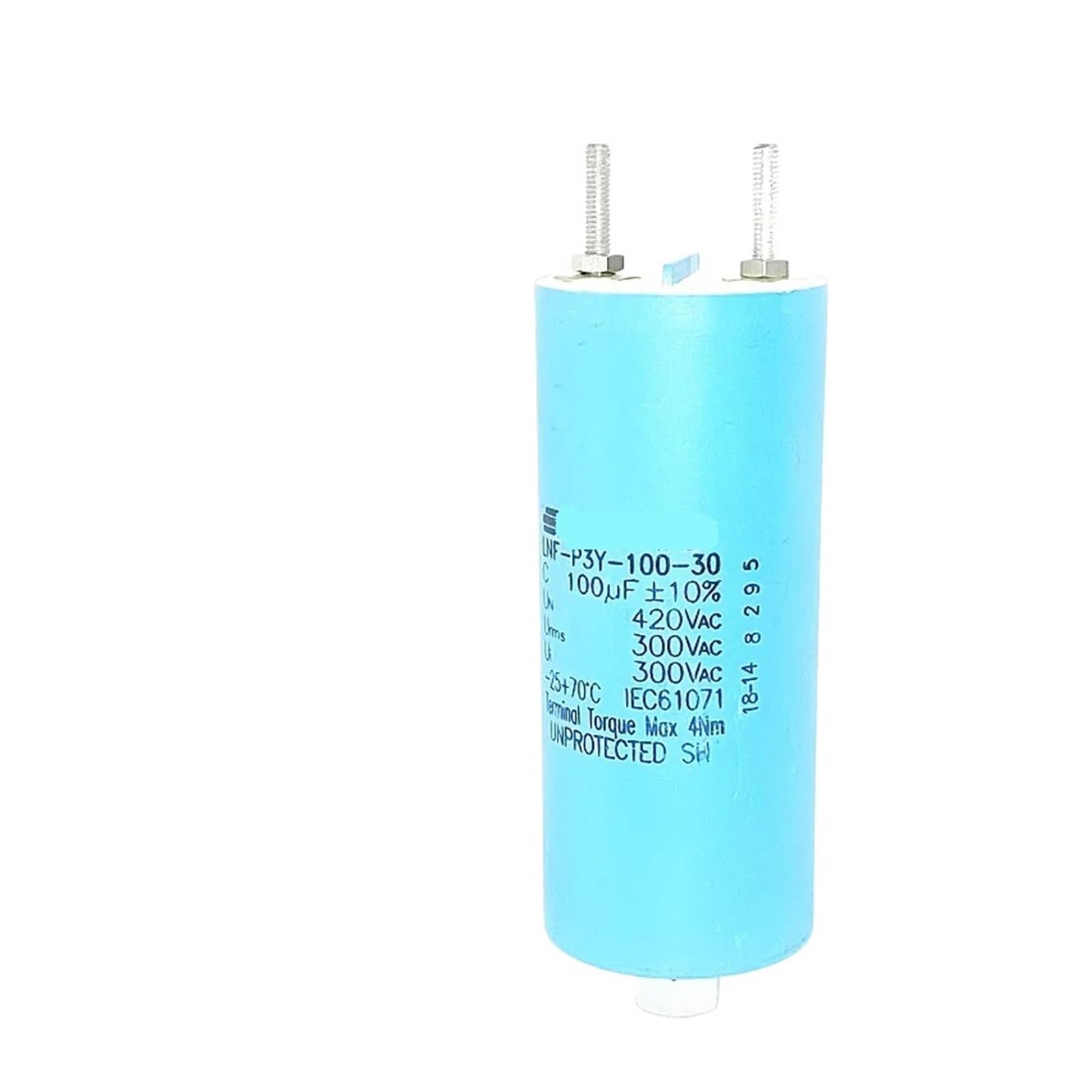 LEOTNNDQ Capacitor LNF-P3Y-100-30 100uF 420V motor filter capacitor