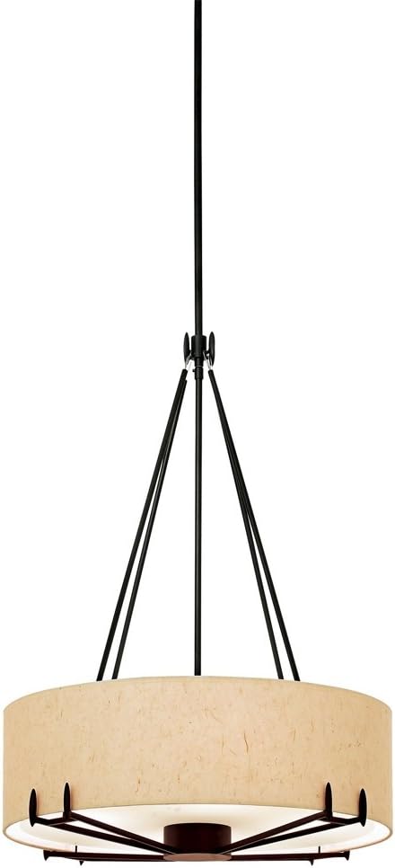 F510-49 Four-Light Drum Shade Pendant