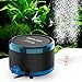 hygger Aquarium Air Pump Dual Outlet, Quiet Powerful Fish Tank Aerator 4W/8W, Adjustable Oxygen Pump with Air Stone, Bubbler for Fish Tank Up to 200 Gallon