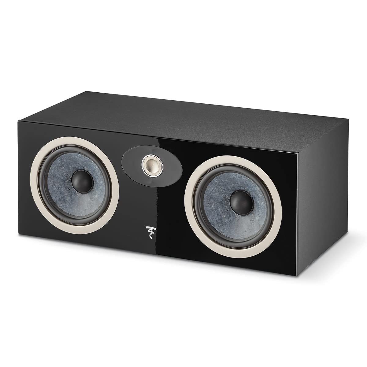 Focal Theva Center - 2-Way Center Channel Speaker with 6.5-Inch Drivers, Sold Individually, Black - FTHEVACCBK