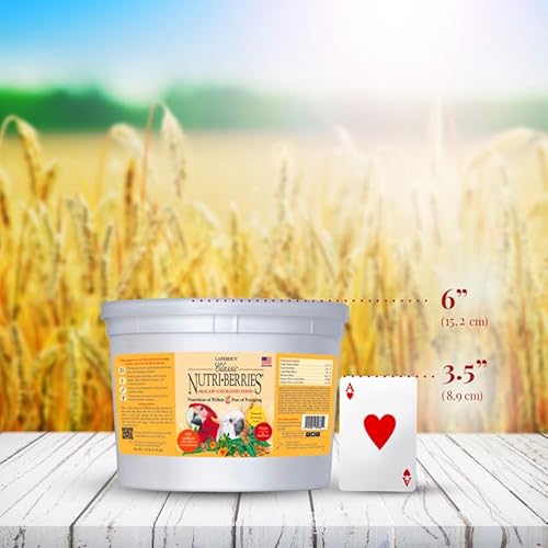 Lafeber'S 656336 Classic Nutri-Berries For Macaw / Cockatoo 3.5 Lb. Tub thumb #4