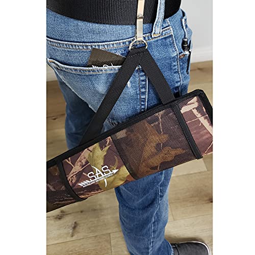 Sas Archery Side Tube Quiver With Belt Clip (2-In-1 Camo) #TOP4