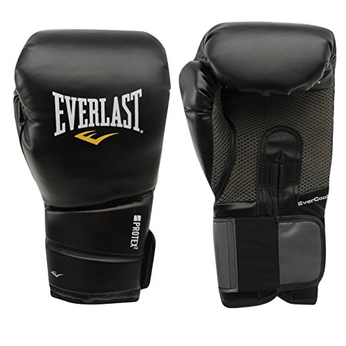 Everlast Mens Protex 2 Training Gloves Black 16oz