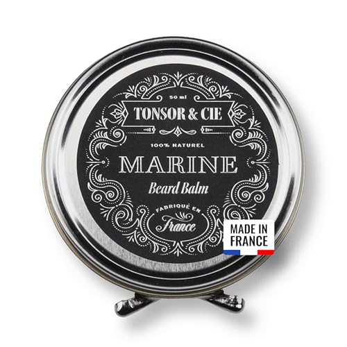 Baume pour barbe sèche Tonsor & Cie formule naturelle contre les frisottis