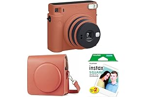 Fujifilm Instax Square SQ1 Hybrid Instant Camera | Starter Bundle in Terracotta Orange