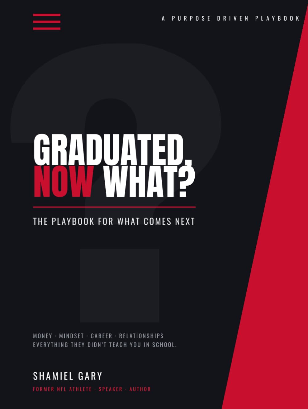 Graduate, Now What? the playbook for what comes next