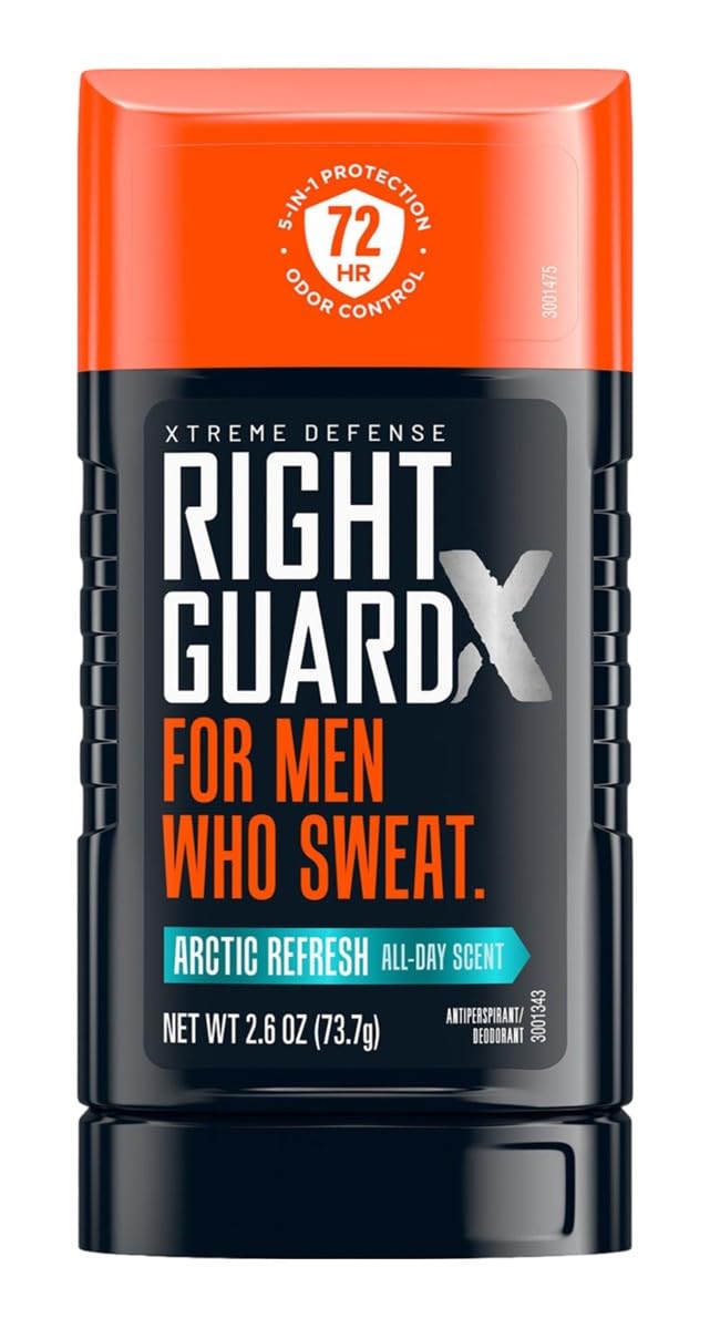 Right Guard Xtreme Defense Arctic Refresh Solid 2.6 Ounce Men