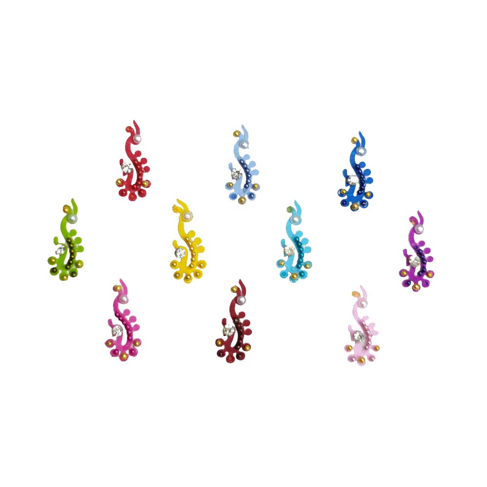 Comet Busters Multicolored Bridal Bindi